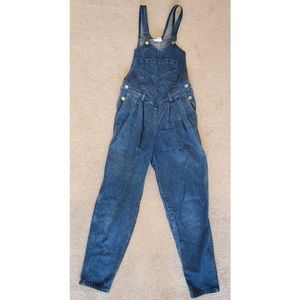 RARE Vintage VTG 80s 90s Rocky Mountain Clothing Co Denim Mom Jean Overalls